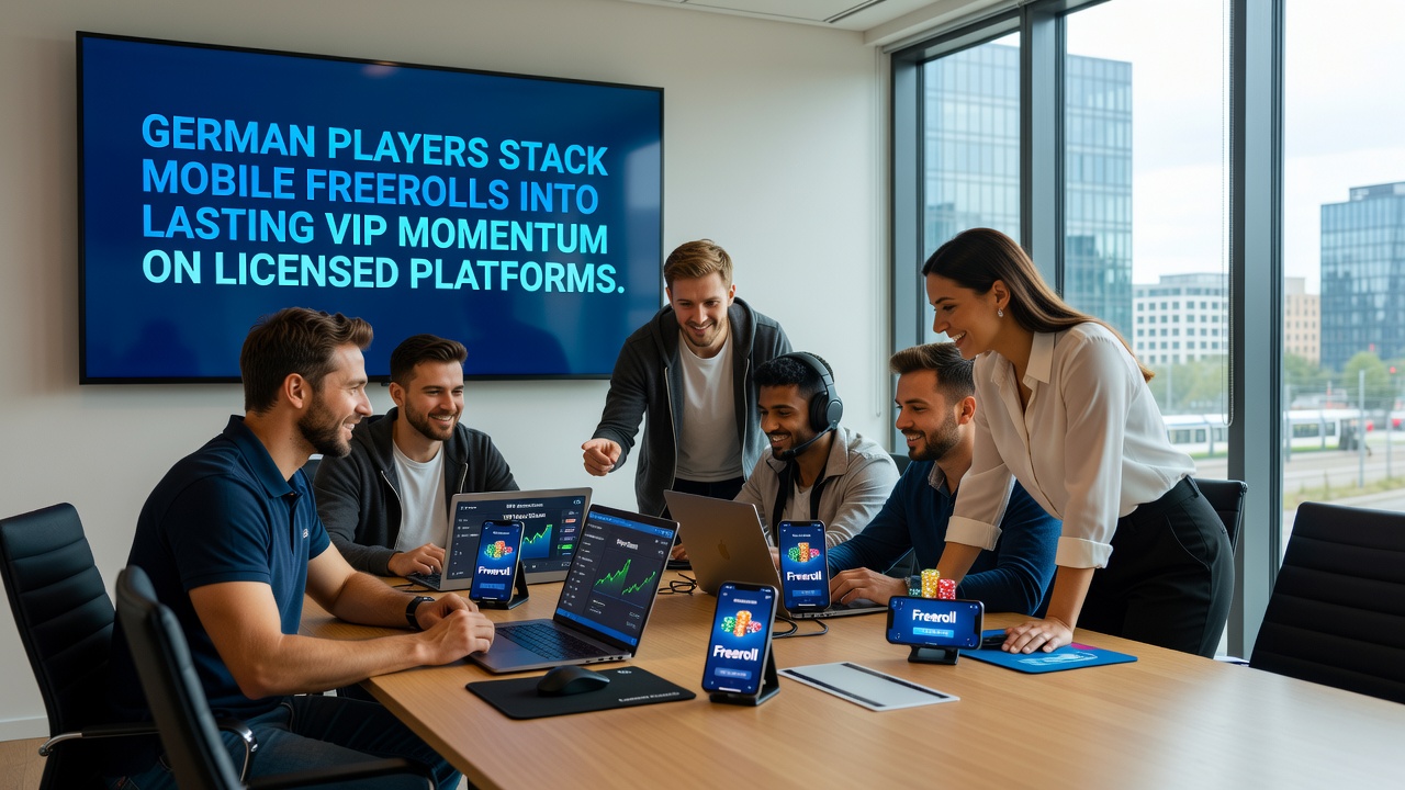 Mobile Poker-Apps zeigen gestaffelte VIP-Belohnungen für deutsche Spieler durch Freeroll-Teilnahmen
