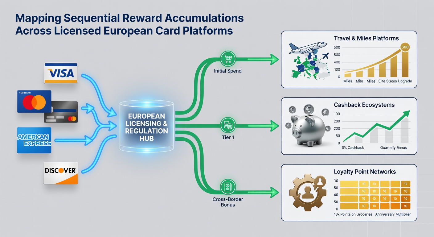 Detaillierte Darstellung sequenzieller Belohnungsakkumulationen mit Fokus auf europäische Lizenzplattformen und Datenflüsse